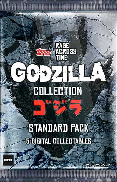 Godzilla NFTs - Rage Across Time - Standard Pack
