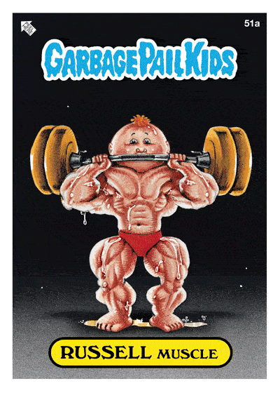 Garbage Pail Kids NFTs - Russell Muscle