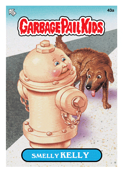 Garbage Pail Kids NFTs - Smelly Kelly