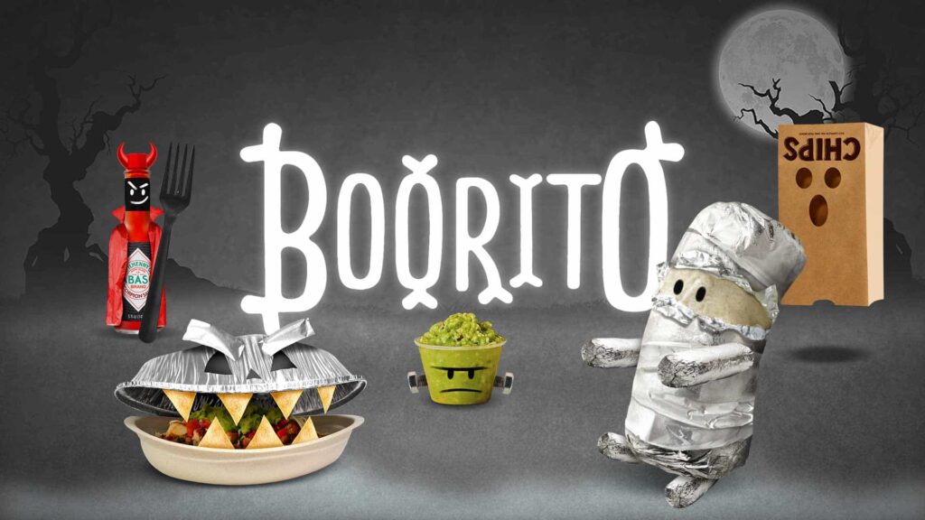 Food Mascot | BOOrito - Weirdo Works