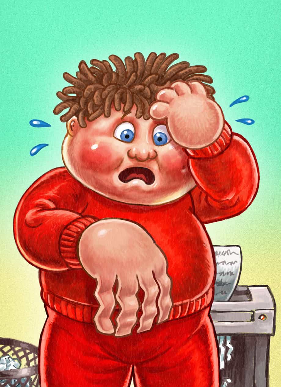 Garbage Pail Kids: Non-Flushable Tokens