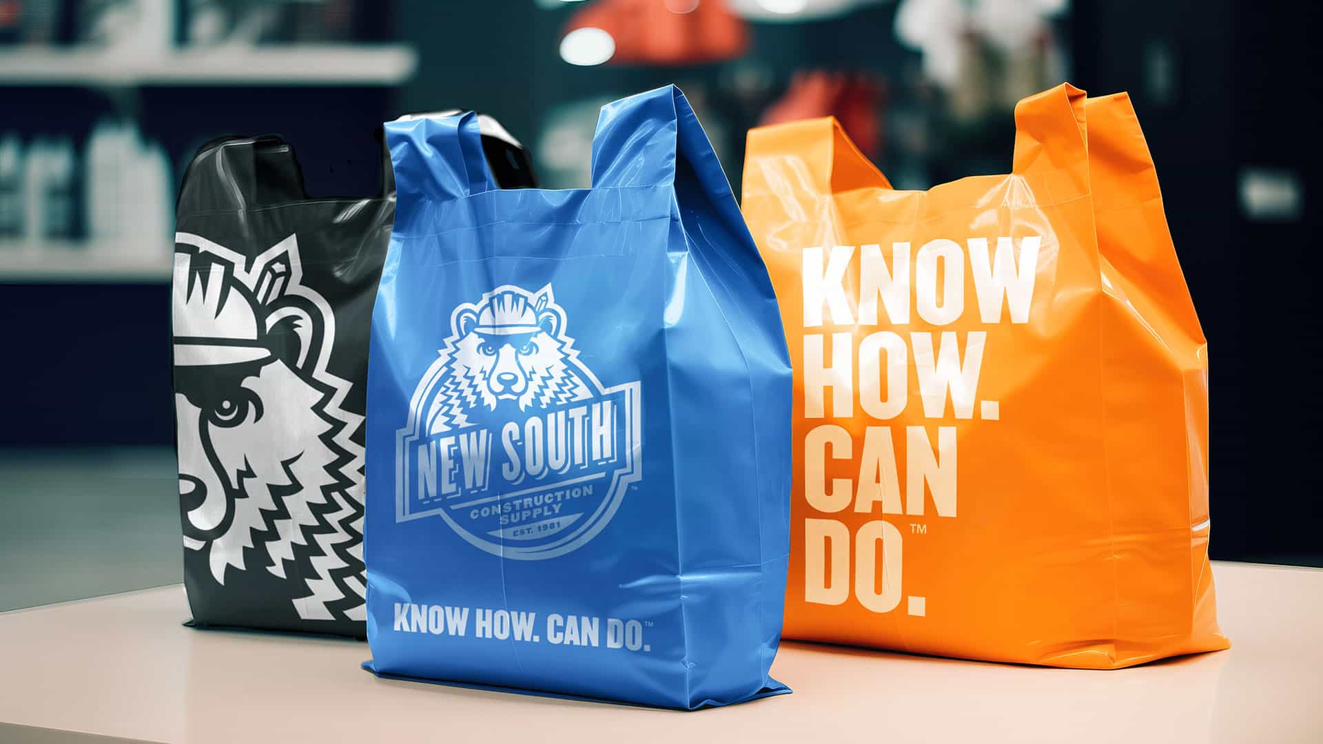New South Supply Branding - Retail Bags