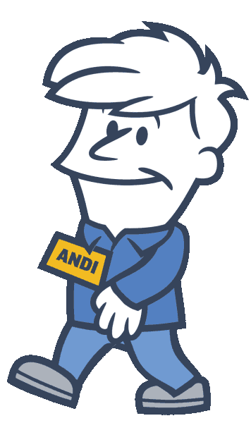 Andi Bank Mascot